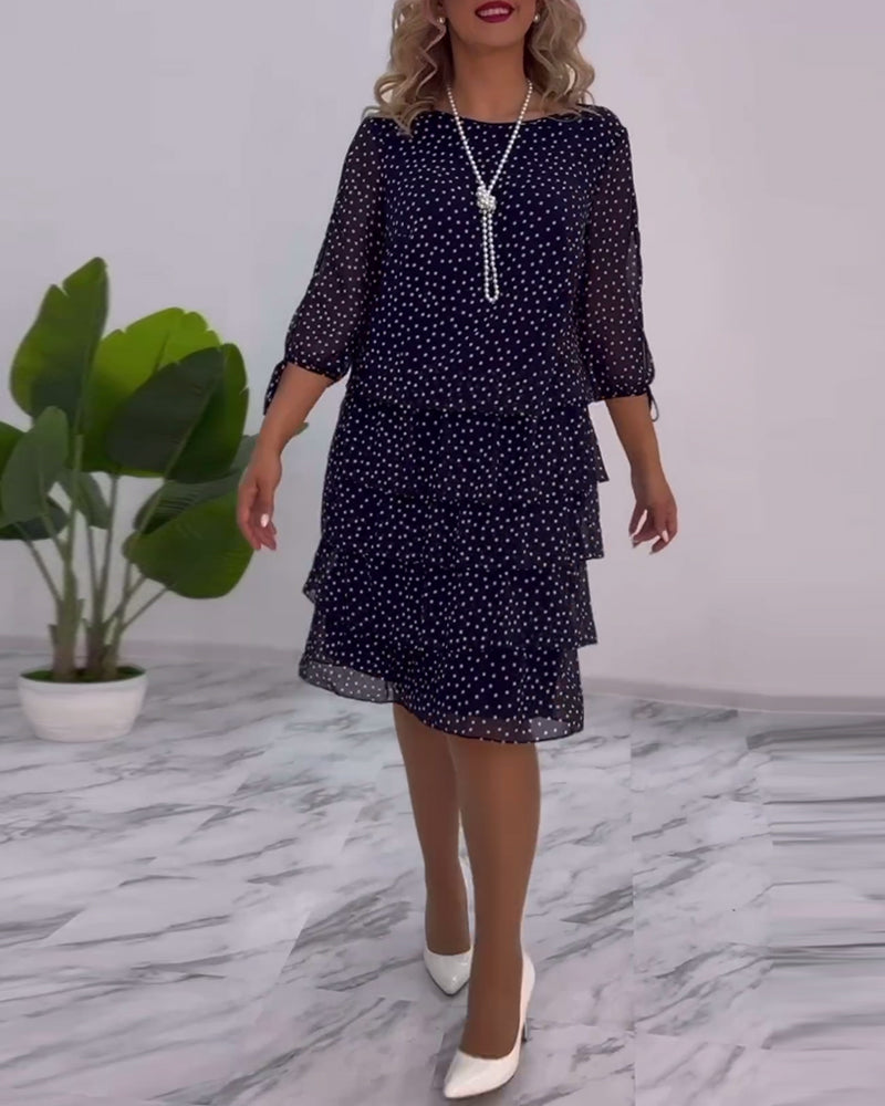 Astrid ❤️【S-5XL】2025 ny elegant høstkjole
