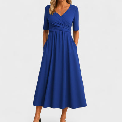 Joanna – Elegant midi-kjole for enhver anledning