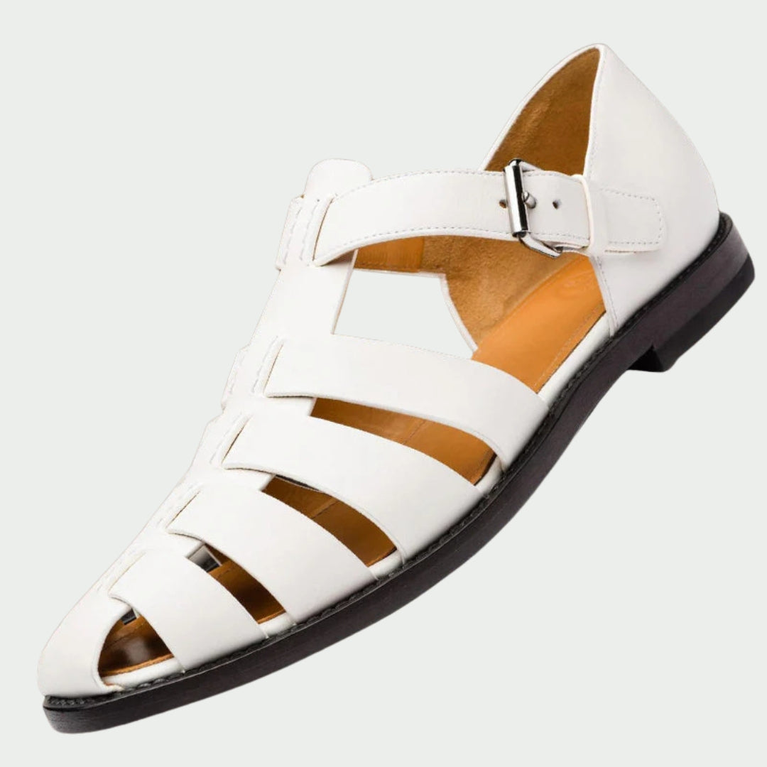 MIRAVO | Premium lerdersandaler for herrer.