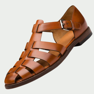 MIRAVO | Premium lerdersandaler for herrer.