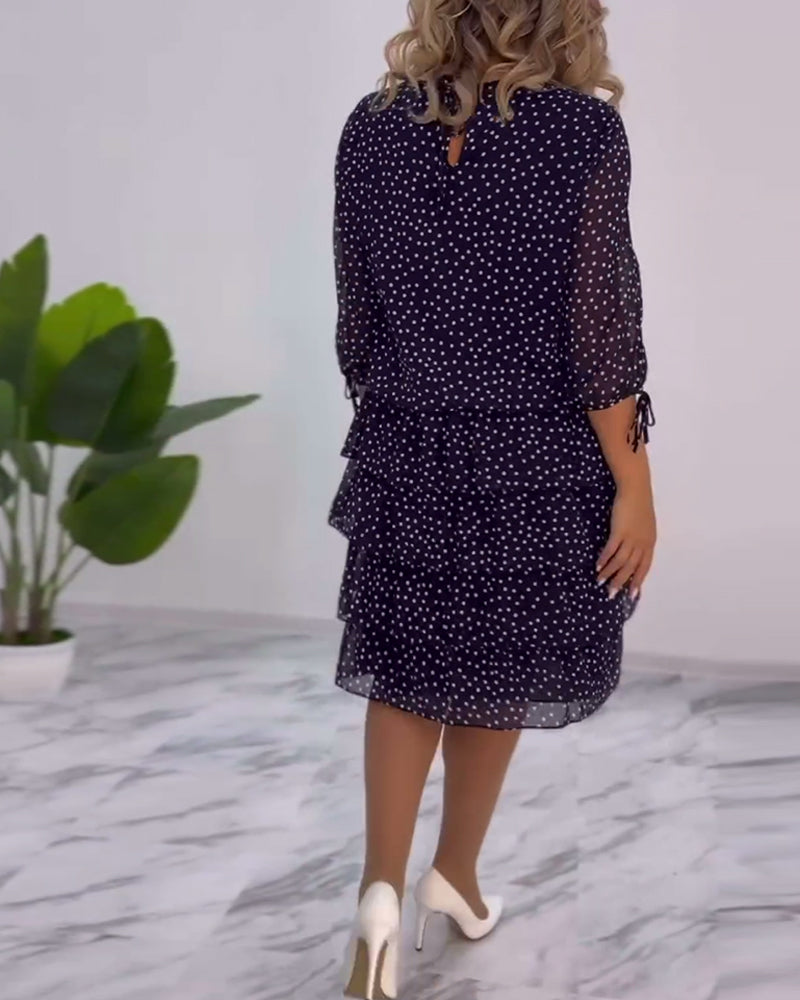 Astrid ❤️【S-5XL】2025 ny elegant høstkjole