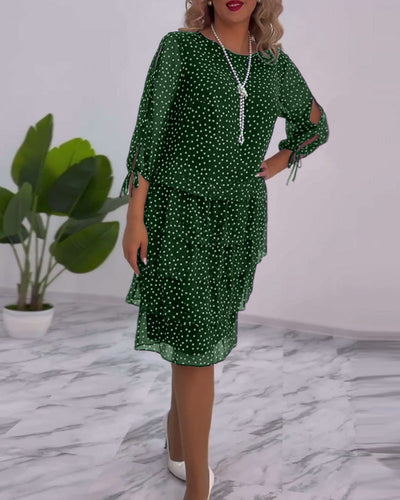 Astrid ❤️【S-5XL】2025 ny elegant høstkjole