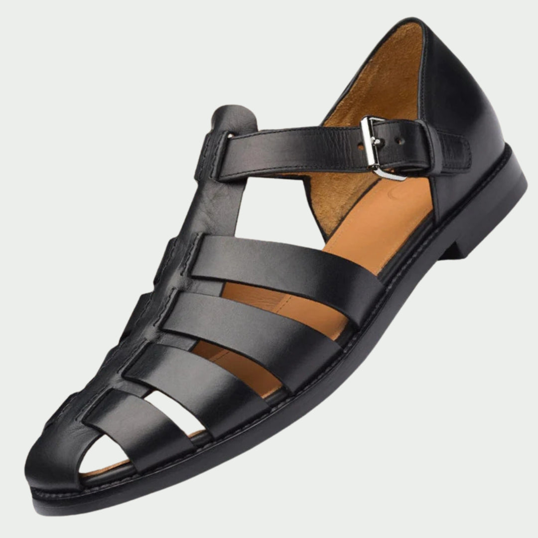 MIRAVO | Premium lerdersandaler for herrer.