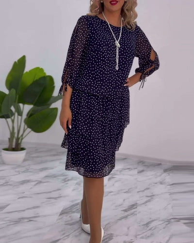 Astrid ❤️【S-5XL】2025 ny elegant høstkjole