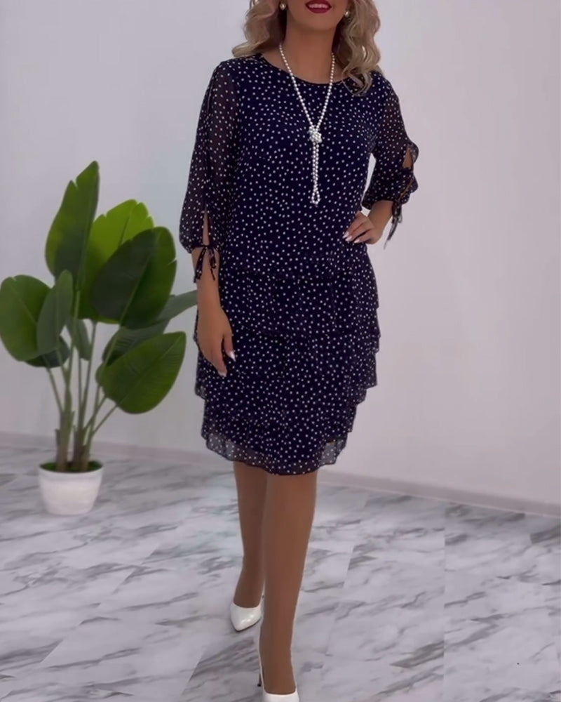 Astrid ❤️【S-5XL】2025 ny elegant høstkjole