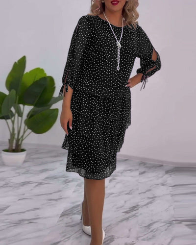 Astrid ❤️【S-5XL】2025 ny elegant høstkjole