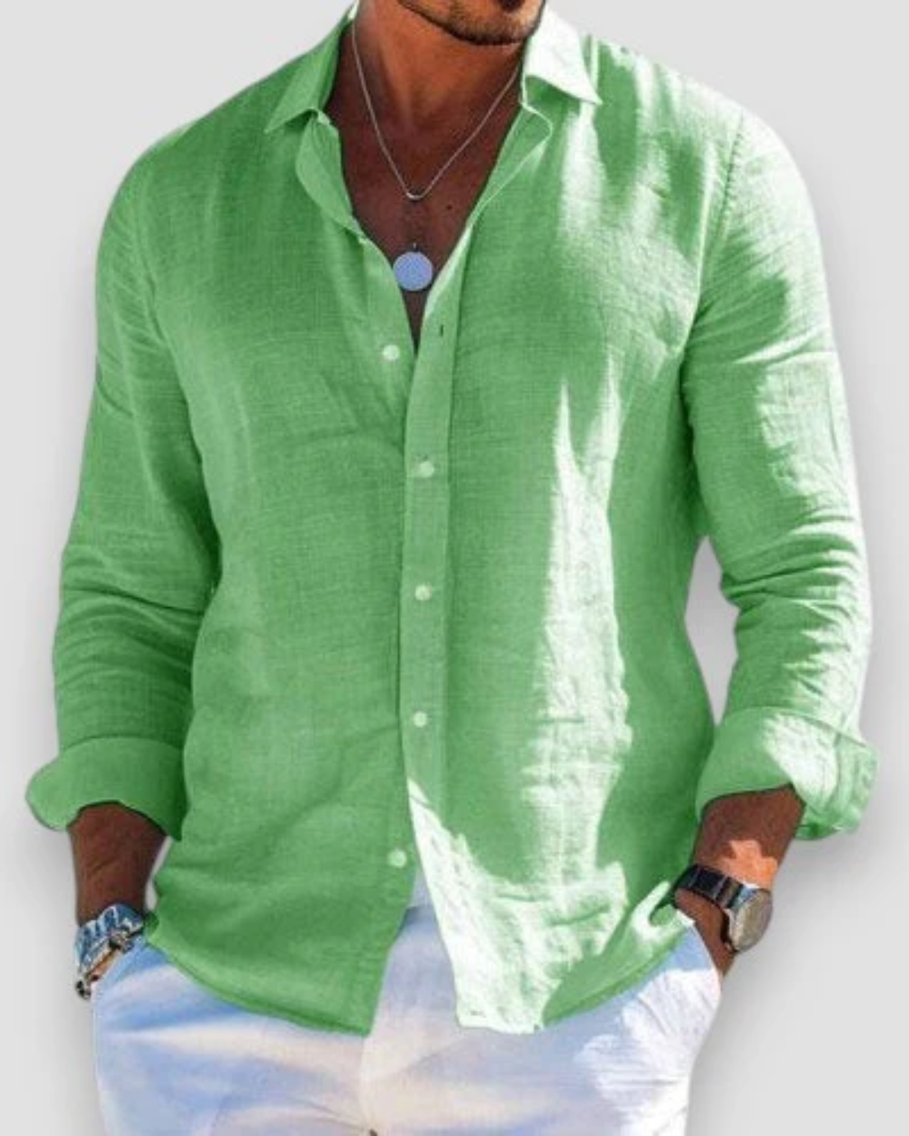 Jakob | Herre linnebluse
