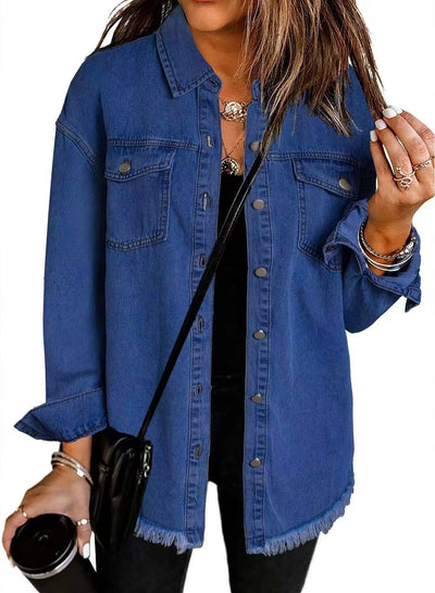 KATJA | Klassisk denimjakke for hverdagsbruk