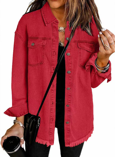 KATJA | Klassisk denimjakke for hverdagsbruk