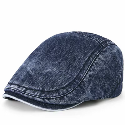 Van Der Waal™ | Denim stil boina