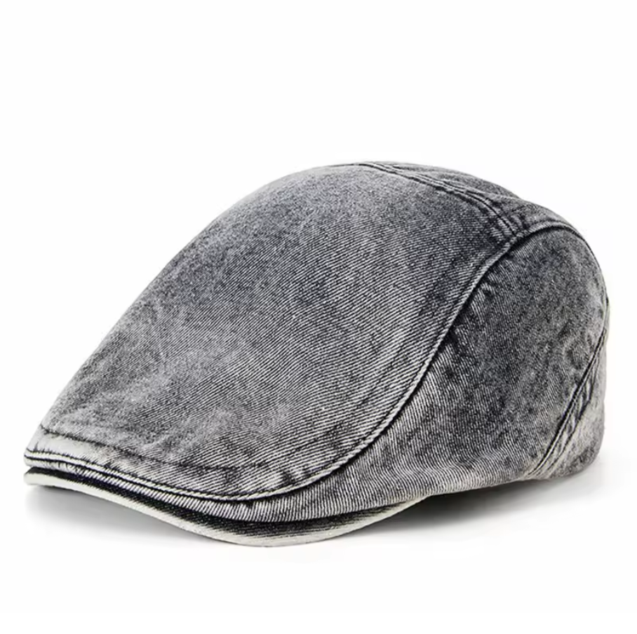 Van Der Waal™ | Denim stil boina