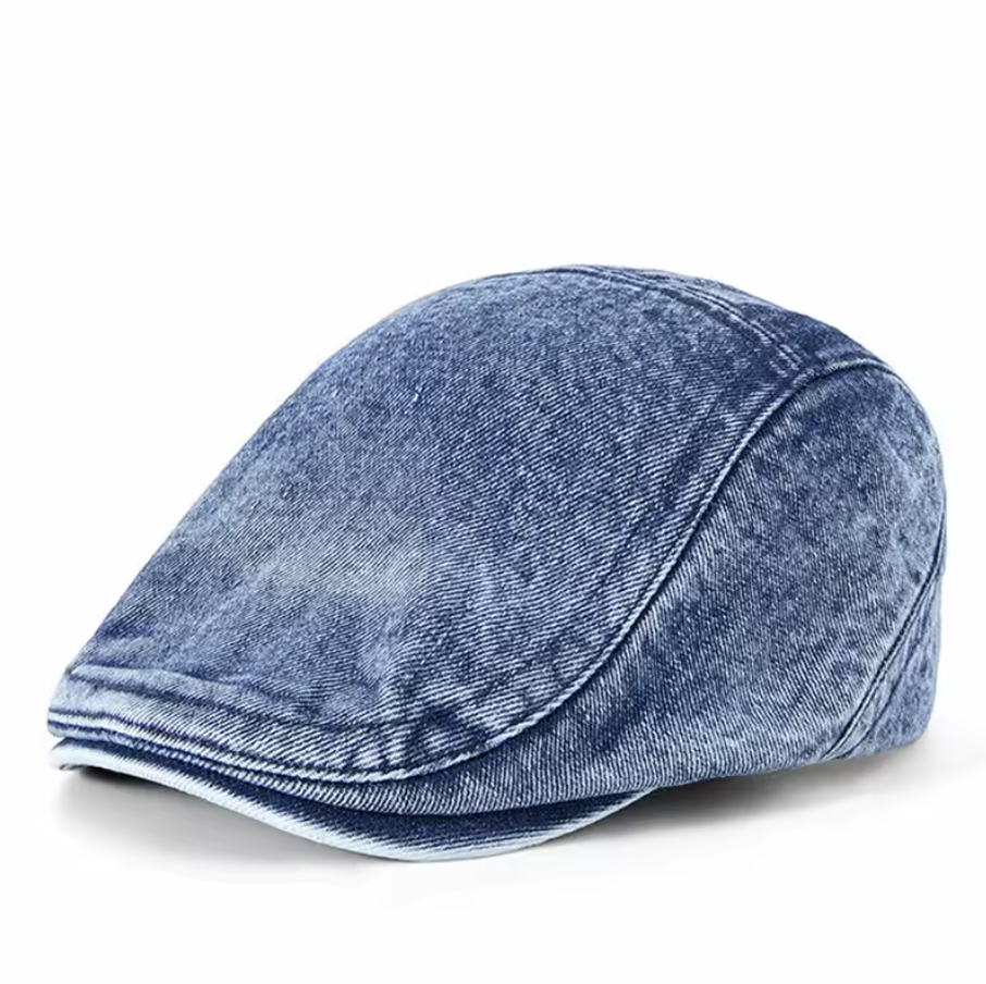 Van Der Waal™ | Denim stil boina