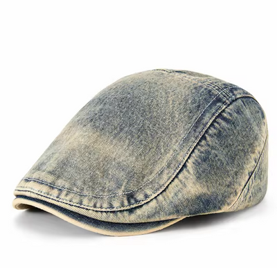 Van Der Waal™ | Denim stil boina
