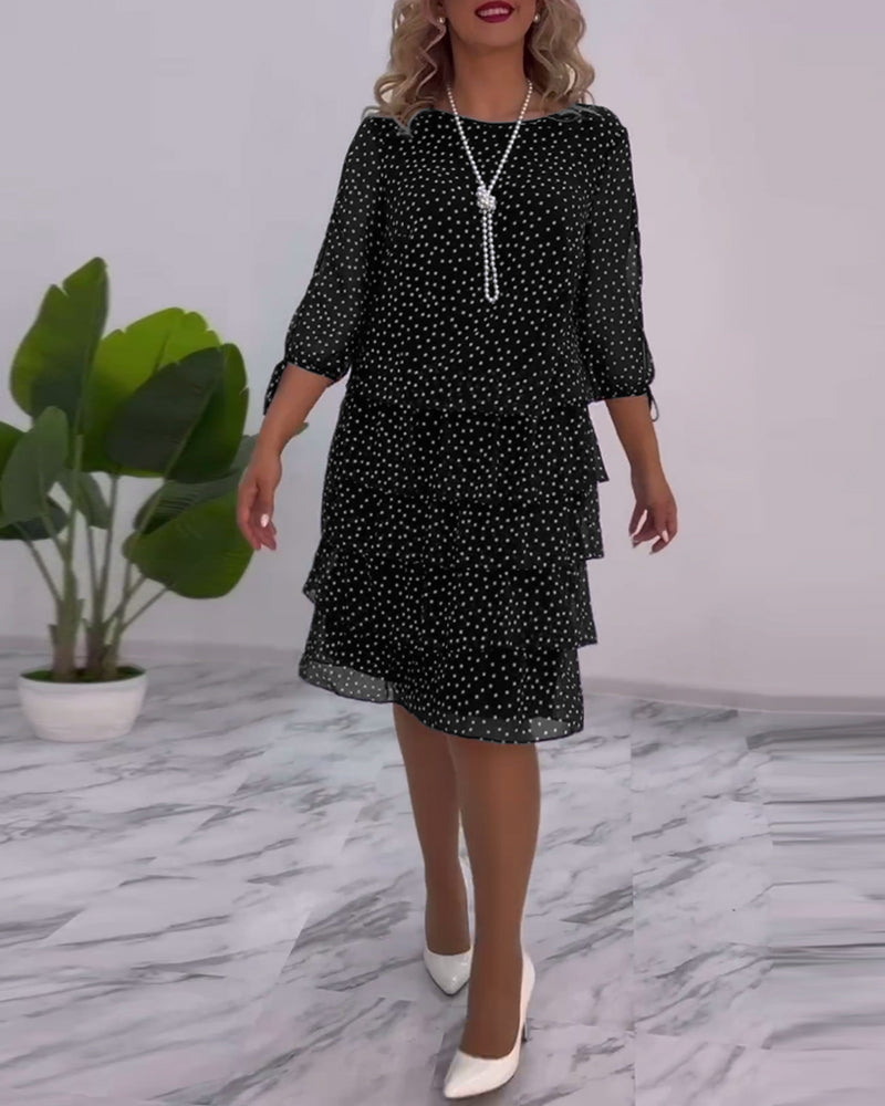 Astrid ❤️【S-5XL】2025 ny elegant høstkjole