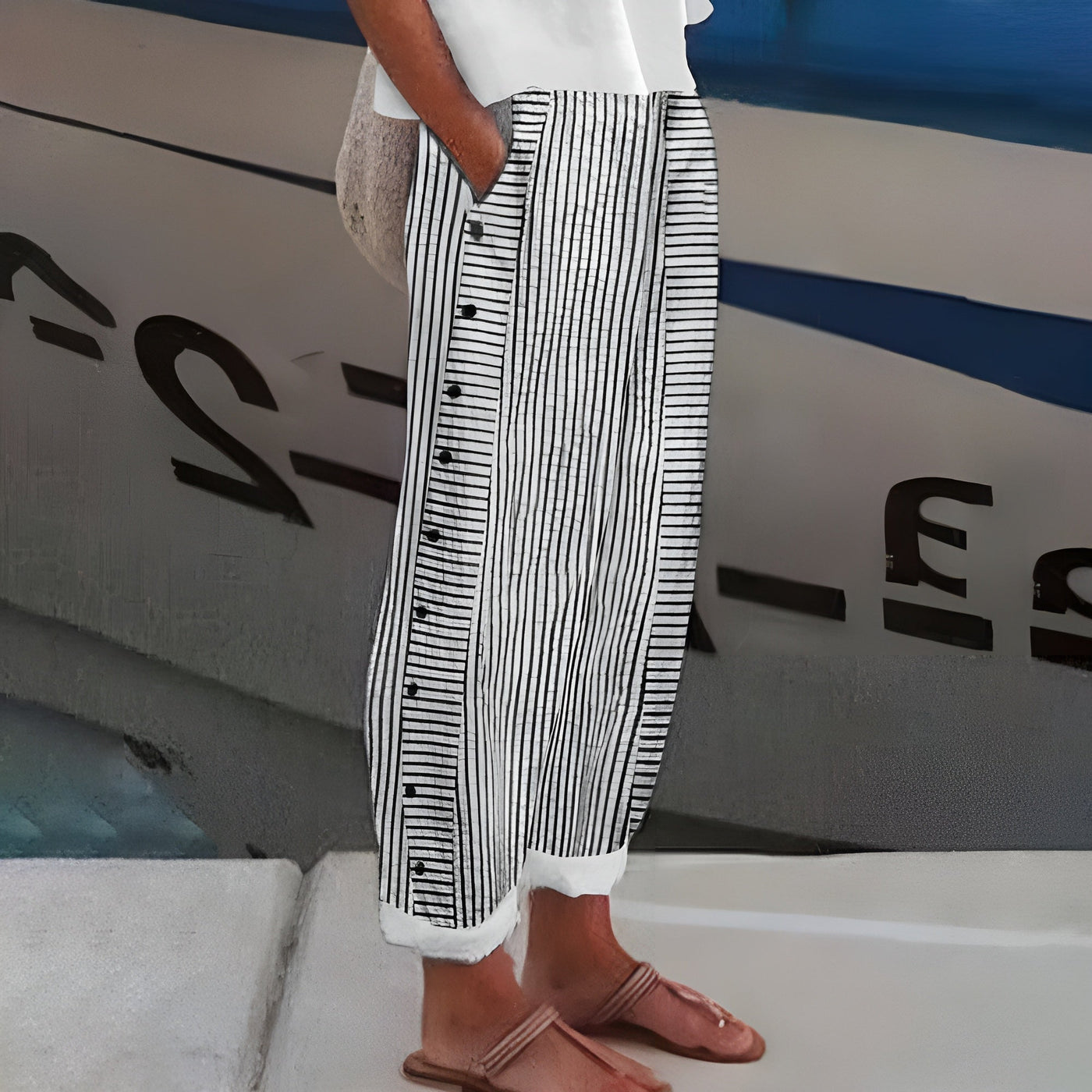 Sandrine™ | Linbukse