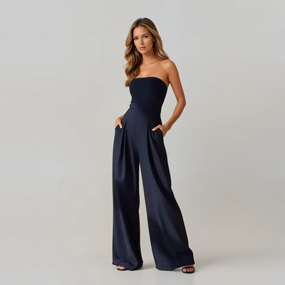 Malene™ | Ermeløs jumpsuit
